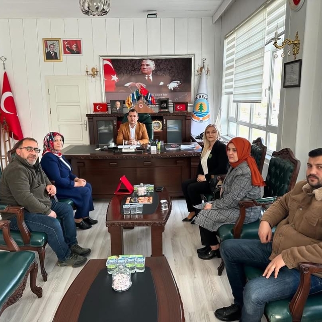 Alaçam Belediye Başkanı Özdemir'e ziyaret