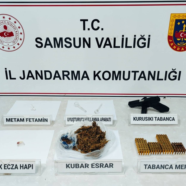Samsun'da uyuşturucu operasyonunda 1 zanlı yakalandı