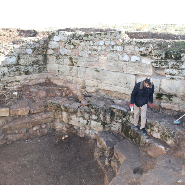 Çubuk'taki Tarihi Melikşah Hamamı kazısında birinci etap tamamlandı