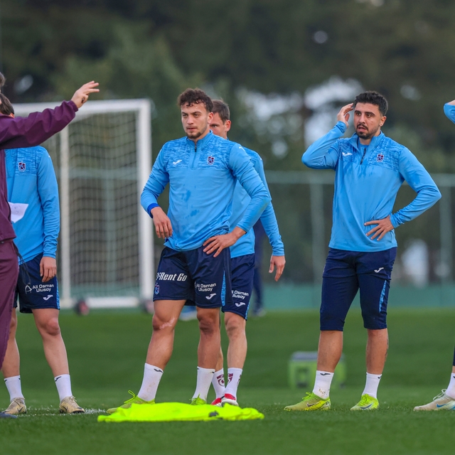 Trabzonspor'da Galatasaray maçı hazırlıkları sürüyor