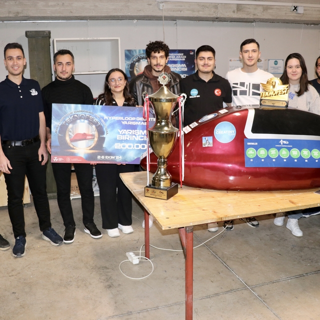 TEKNOFEST yarışmalarındaki başarıları KTÜ'lü öğrencileri üretime teşvik edi...