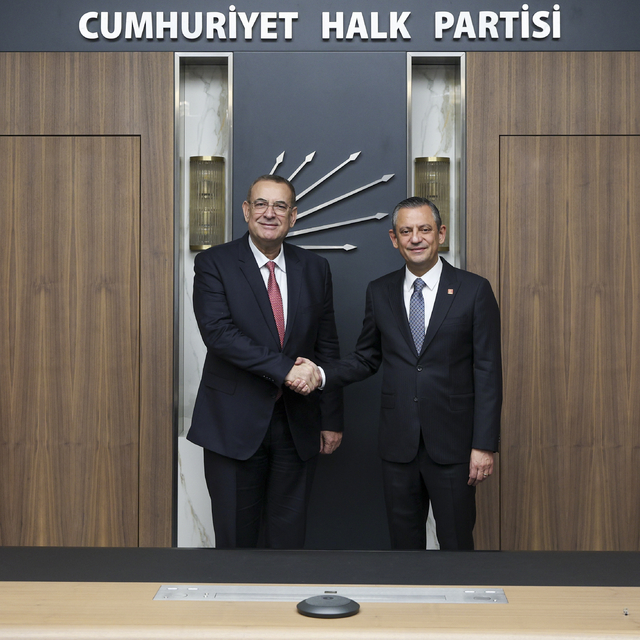 CHP Genel Başkanı Özel, Bulgaristan Hak ve Özgürlükler Hareketi Genel Başka...