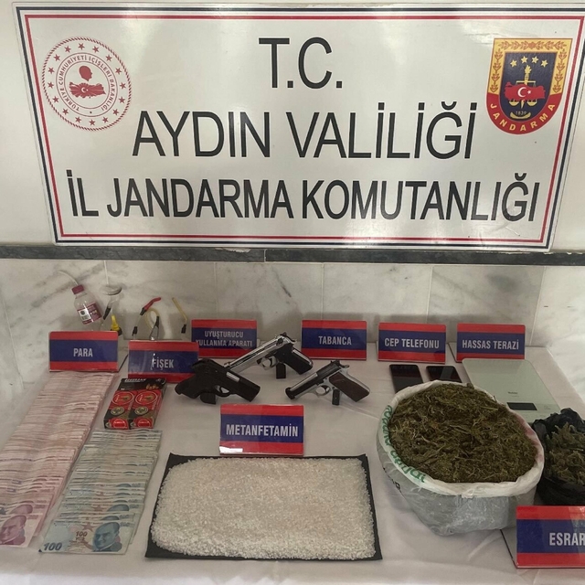Aydın'da uyuşturucu operasyonu: 2 tutuklama