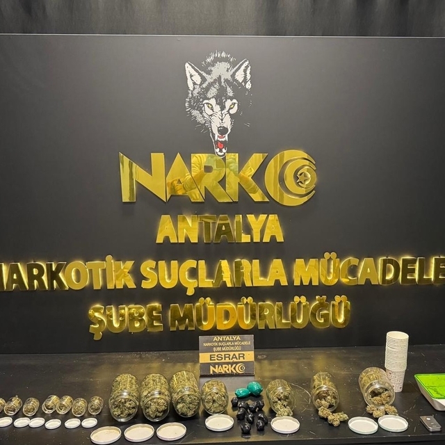 Antalya'da uyuşturucu operasyonlarında yakalanan 22 kişi tutuklandı