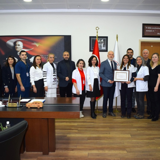 Yunus Emre Devlet Hastanesine "Beslenme Dostu ve Fiziksel Aktiviteyi Destek...