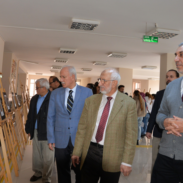 Karaman'da "Küresel Soykırımın Adı: Gazze" sergisi açıldı