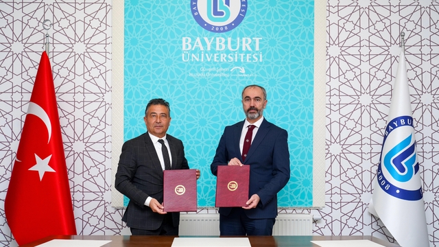 Bayburt Üniversitesi ile İl Milli Eğitim Müdürlüğü arasında iş birliği protokolü imzalandı