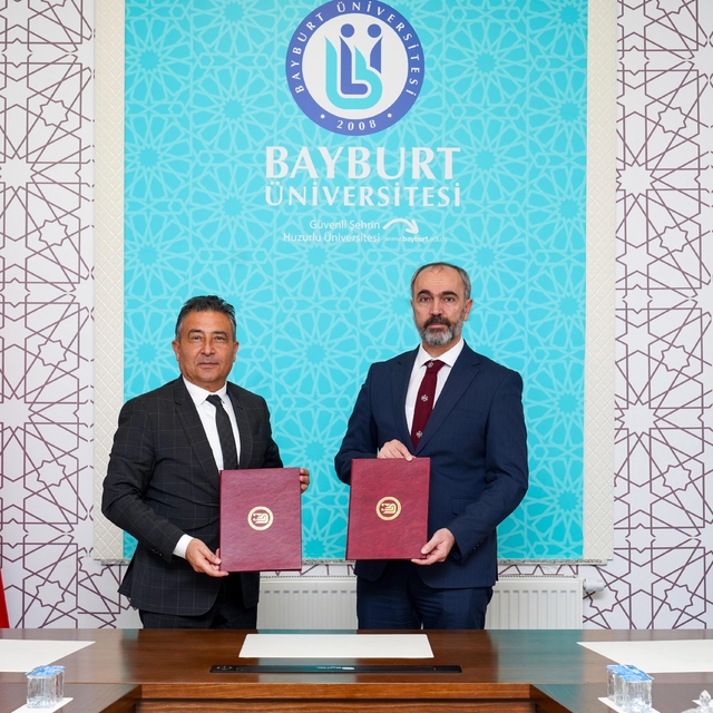 Bayburt Üniversitesi ile İl Milli Eğitim Müdürlüğü arasında iş birliği prot...