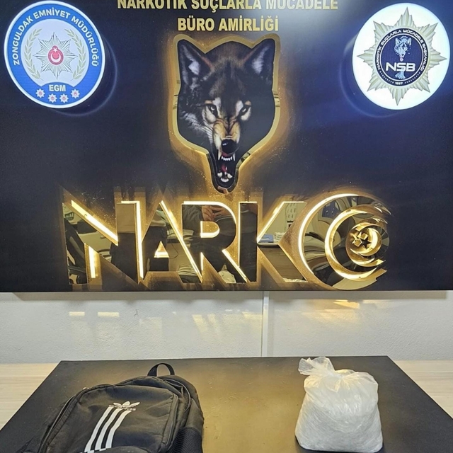 Zonguldak'ta uyuşturucu operasyonunda yakalanan 3 zanlı tutuklandı