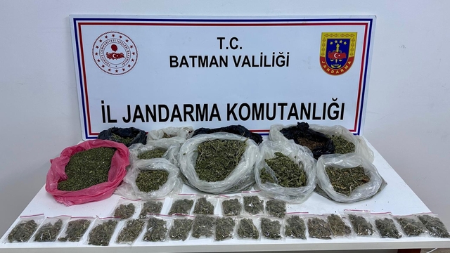 Batman'da uyuşturucu operasyonunda yakalanan zanlı tutuklandı
