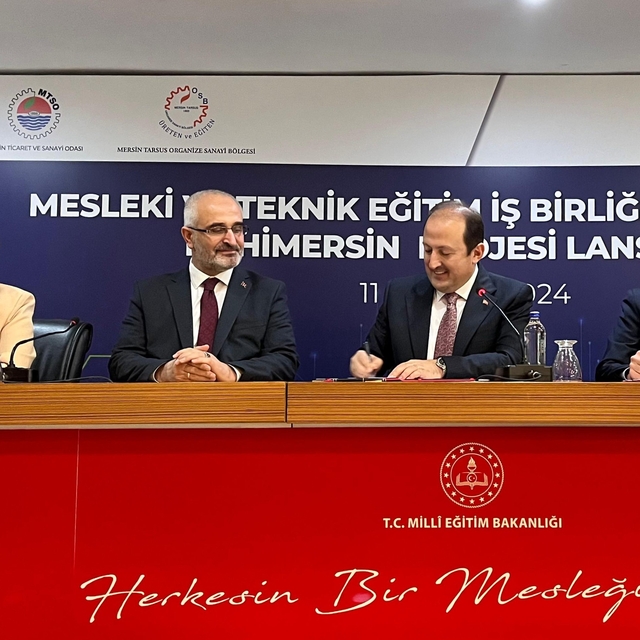 Mersin'de "Mesleki ve Teknik Eğitim İşbirliği Protokolü" imzalandı