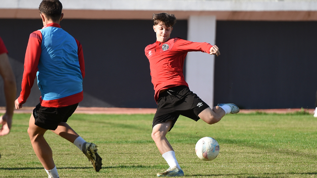 Manisa FK, MKE Ankaragücü maçının hazırlıklarını sürdürdü