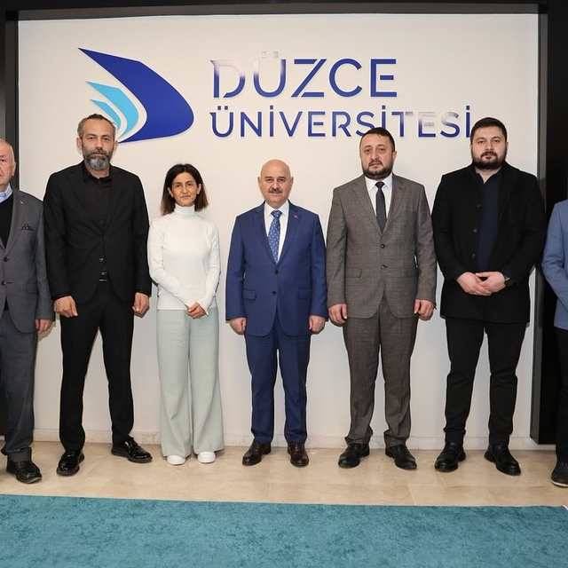 Yığılca Balköy Kooperatifinden Düzce Üniversitesi Rektörü Sözbir'e ziyaret