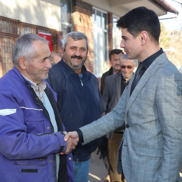 Taşova Kaymakamı Kartal, köy ziyaretlerine devam ediyor