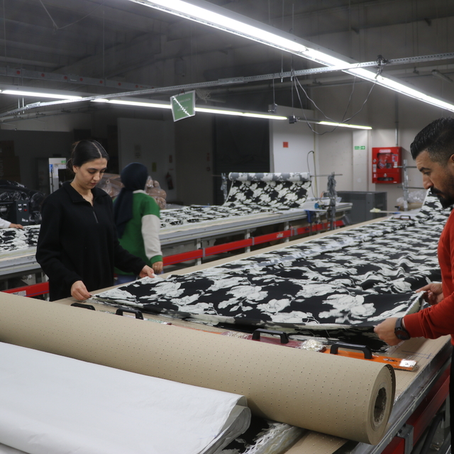 Ağrı'da çoğunluğu kadın 1600 kişi tekstil fabrikalarında istihdam ediliyor
