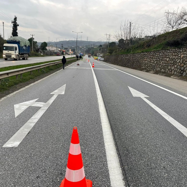 Sakarya'da taksinin çarptığı kadın öldü