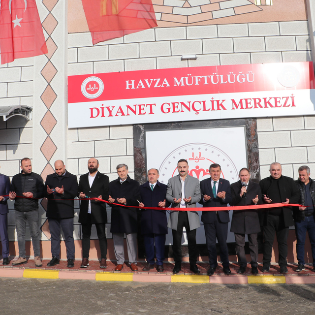 Havza'da Diyanet Gençlik Merkezi açıldı