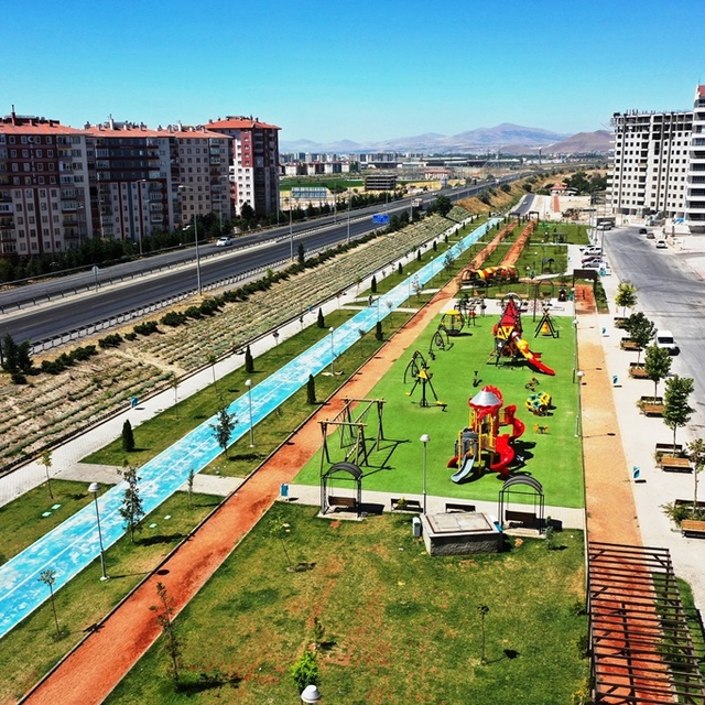 Kocasinan Belediyesi park sayısını 526'ya çıkardı