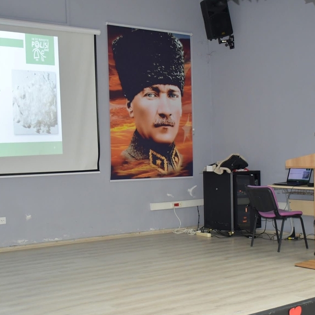 Türkeli'de "En İyi Narkotik Polisi Anne" projesinin tanıtımı yapıldı