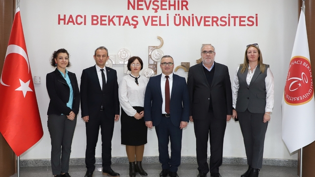 Moldova Komrat Devlet Üniversitesi heyeti NEVÜ'de