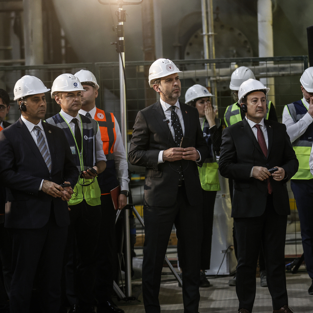 Enerji ve Tabii Kaynaklar Bakanı Bayraktar, Akkuyu NGS'deki törende konuştu...