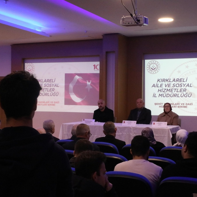 Kırklareli'nde "Vatan ve Kahramanlık Buluşması" programı düzenlendi