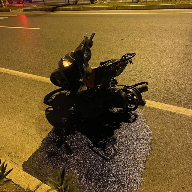 Alanya'da ciple çarpışan motosikletin sürücüsü öldü