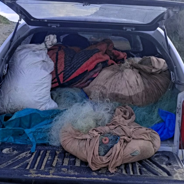 Kırklareli'nde denize kaçak serilen 2 bin 500 metre uzunluğunda ağ ele geçi...