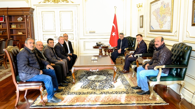 Yozgat Valisi Özkan, köy muhtarlarıyla bir araya geldi