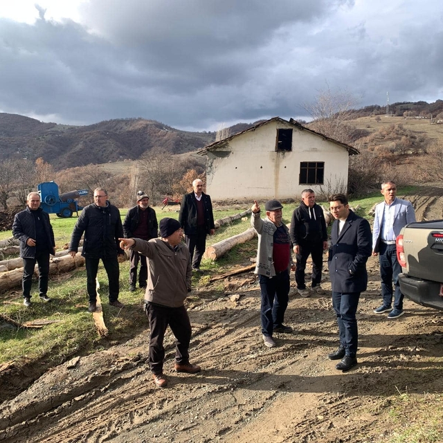 Almus Kaymakamı Çömen'den köy ziyareti