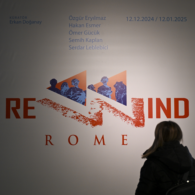 Başkentte "Rewind/Roma" sergisi açıldı