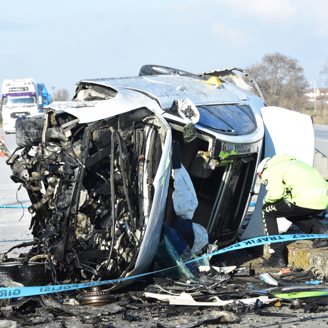 Konya'da kazada ölen 3 kişi defnedildi