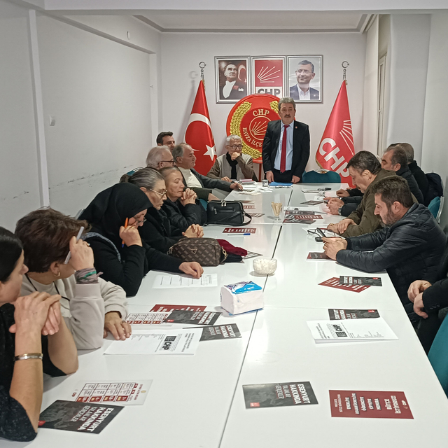 CHP Havza İlçe Danışma Kurulu toplandı