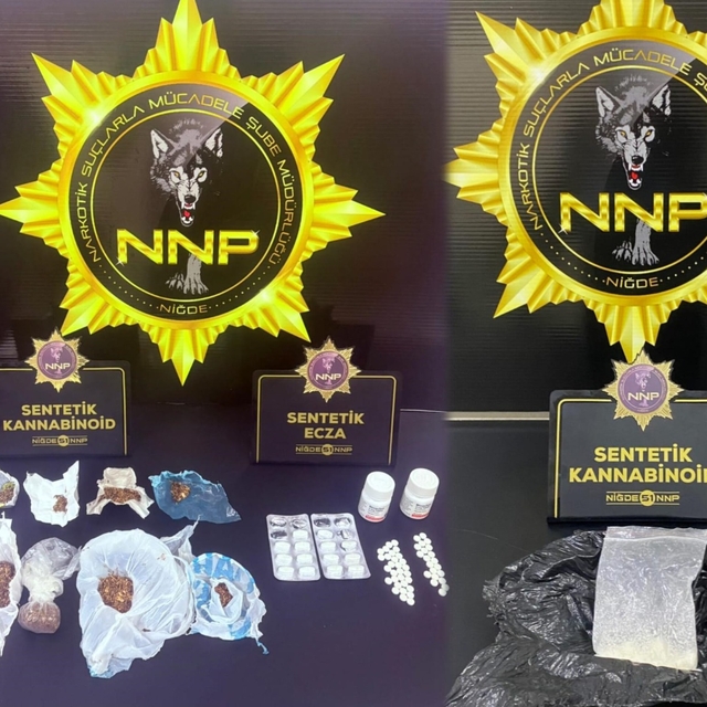 Niğde'de uyuşturucu operasyonlarında yakalanan 6 zanlıdan 2'si tutuklandı