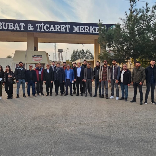 Mardin'de öğrenciler Kızıltepe Hububat Ticaret Merkezi'ni ziyaret etti