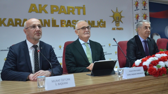 AK Parti Genel Başkan Yardımcısı Yılmaz, Karaman'da konuştu