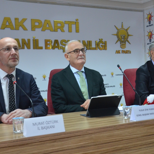 AK Parti Genel Başkan Yardımcısı Yılmaz, Karaman'da konuştu
