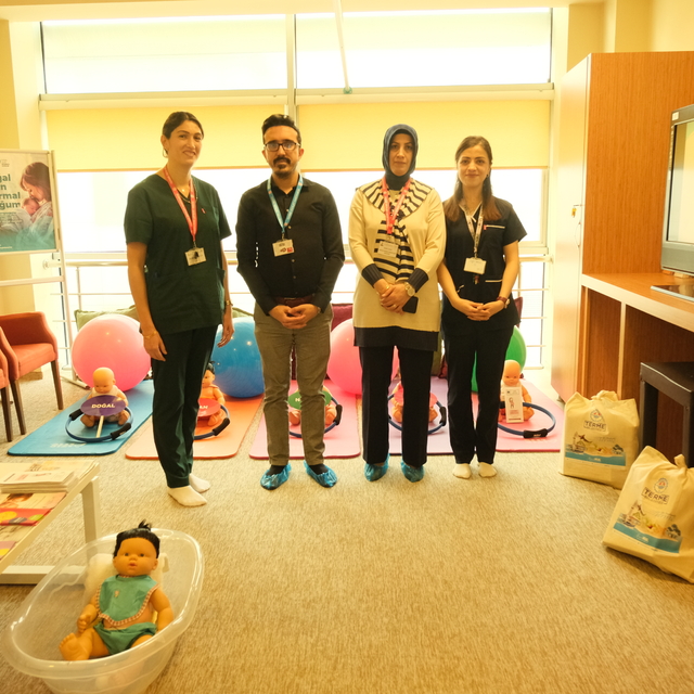 Terme'de Gebe Okulu, anne adaylarına destek sunuyor