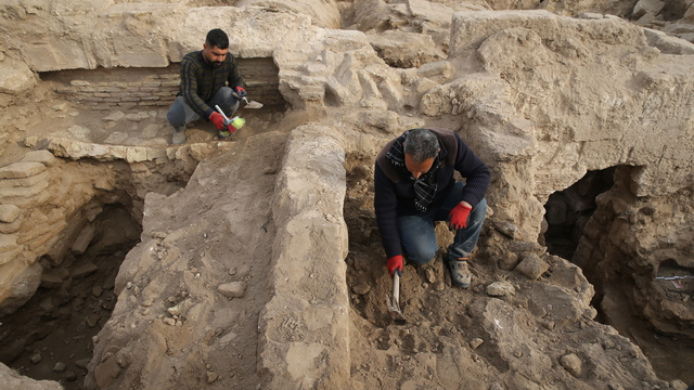 Harran'da 11. yüzyıla ait medresenin derslik bölümü gün yüzüne çıkarıldı