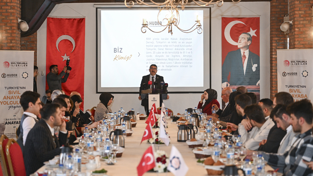 "Türkiye'nin Sivil Anayasa Yolculuğu" projesi tanıtıldı