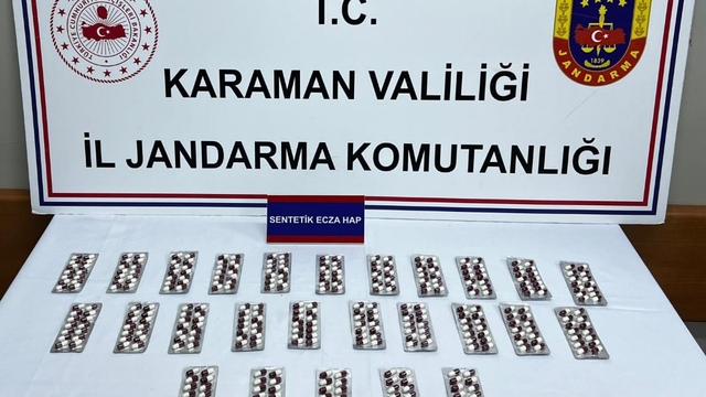 Karaman'da uyuşturucu operasyonunda 1 şüpheli yakalandı