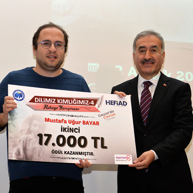 Karaman'da Gazze'de Çocuk Olmak hikaye yarışmasının ödülleri verildi