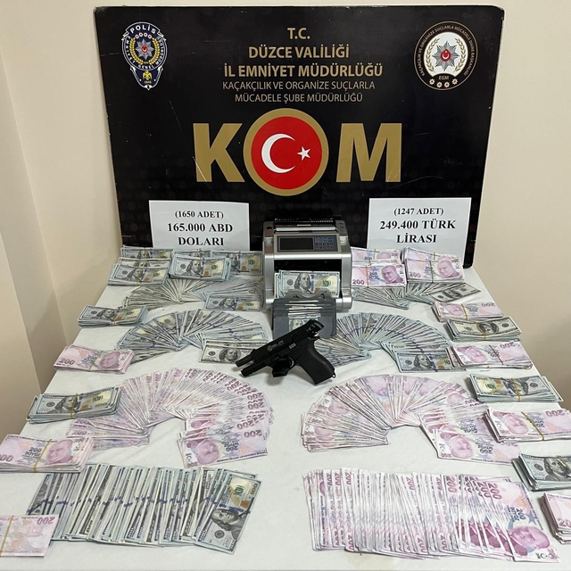 Düzce'de sahte para operasyonunda yakalanan zanlı tutuklandı