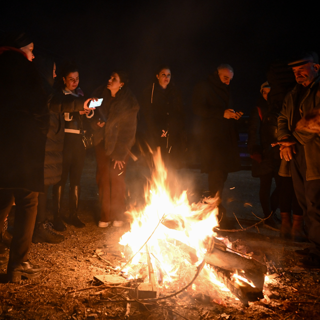 Mamak'ta hayvanların katledildiği iddiasıyla bir grup vatandaş hayvan barın...