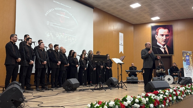 Antakya Medeniyetler Korosu, Osmaniye'de konser verdi
