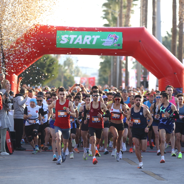 6. Uluslararası Mersin Maratonu başladı