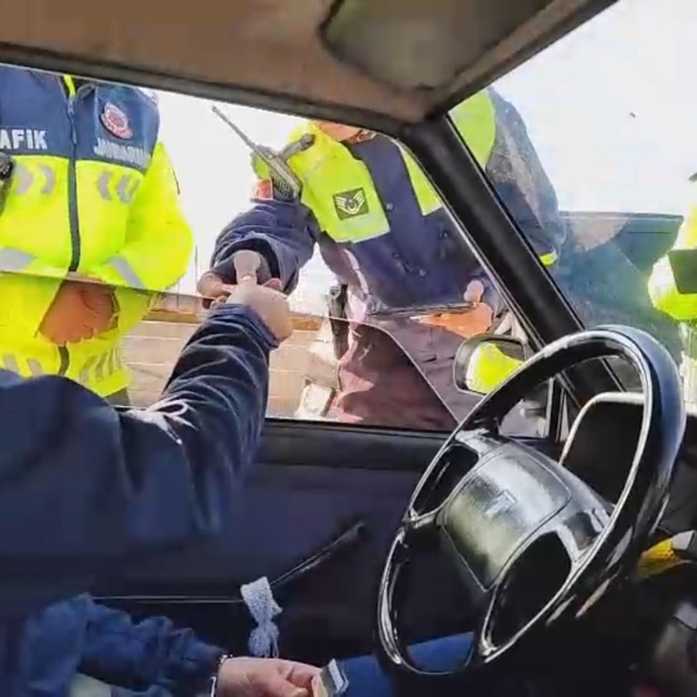 Siirt'te dron destekli trafik denetimi yapıldı