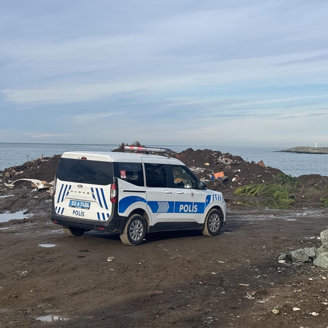 Rize sahilinde patlamamış mühimmat bulundu