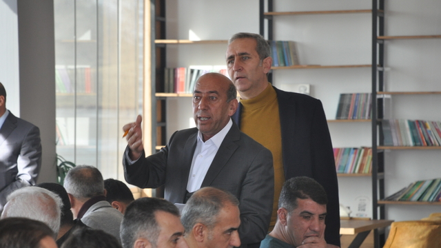 Bulanık AK Parti İlçe Başkanı Korkmaz, teşkilat mensuplarıyla bir araya geldi