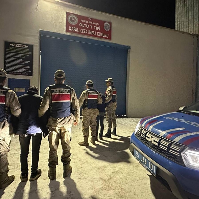 Erzurum'da maden ocaklarında hırsızlık yaptıkları iddiasıyla 2 zanlı tutukl...